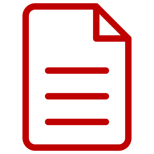 icone aide en ligne rouge